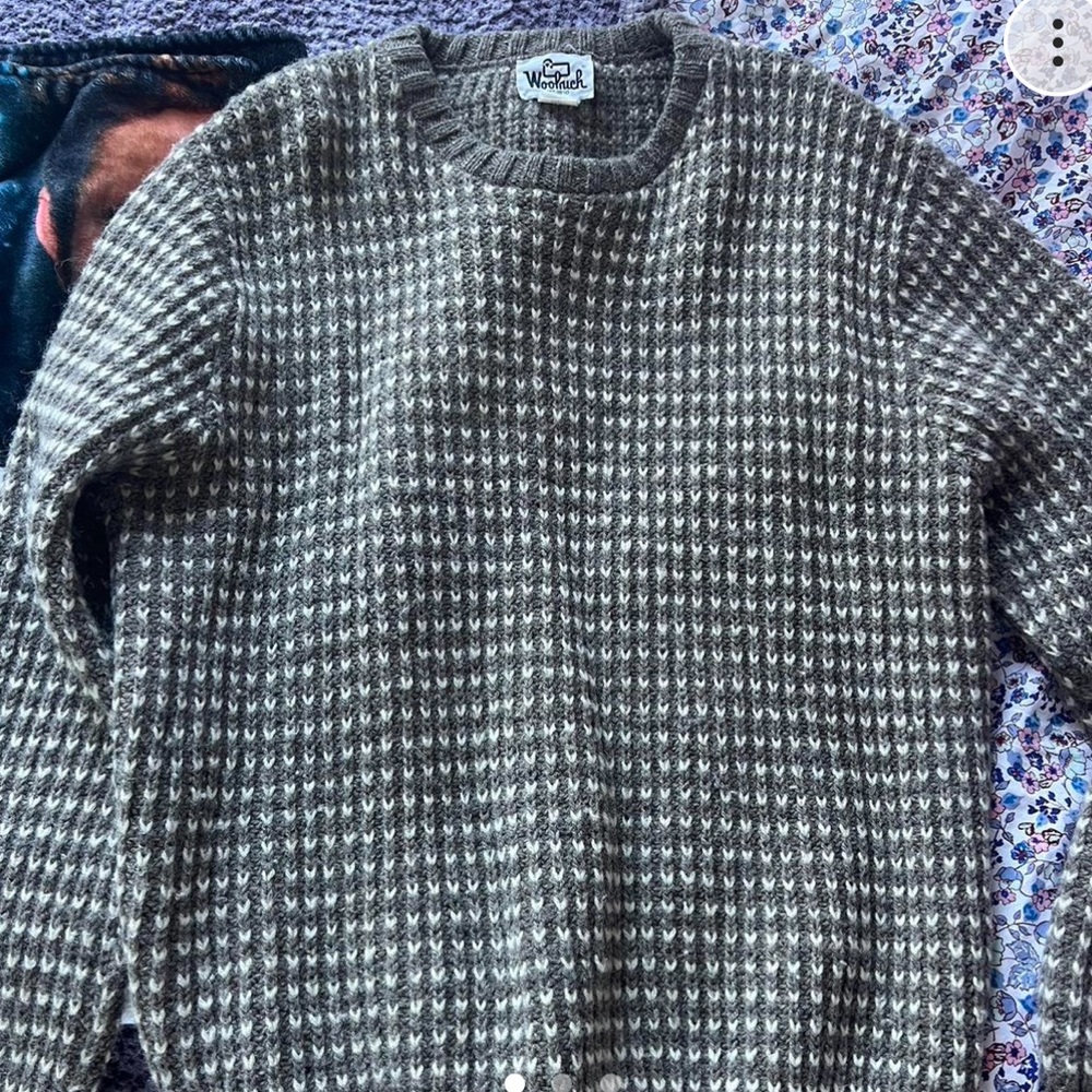 Vintage woolrich sweater
